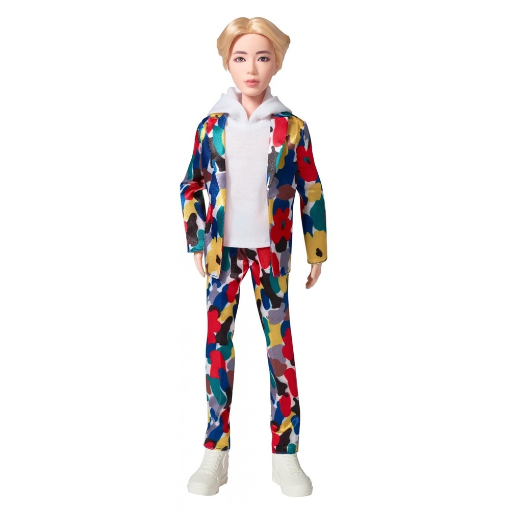 Mattel Multicolored Fashion Doll with Hoodie